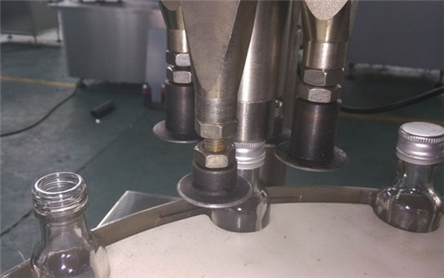 automatic rotary aluminum caps screw capping machine ROPP capper equipment6